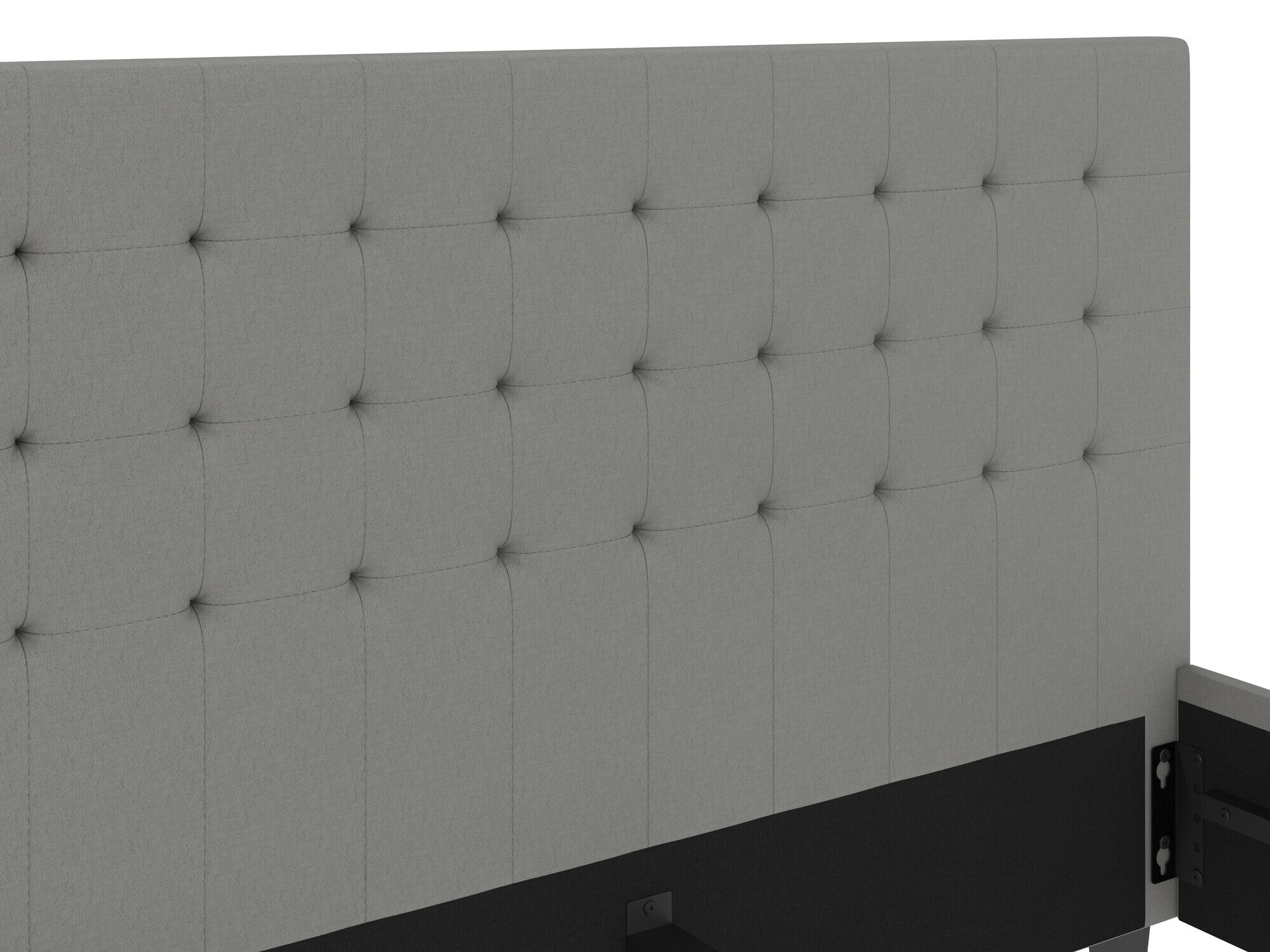 Postelja Denton 1266 (Svetlo siva)