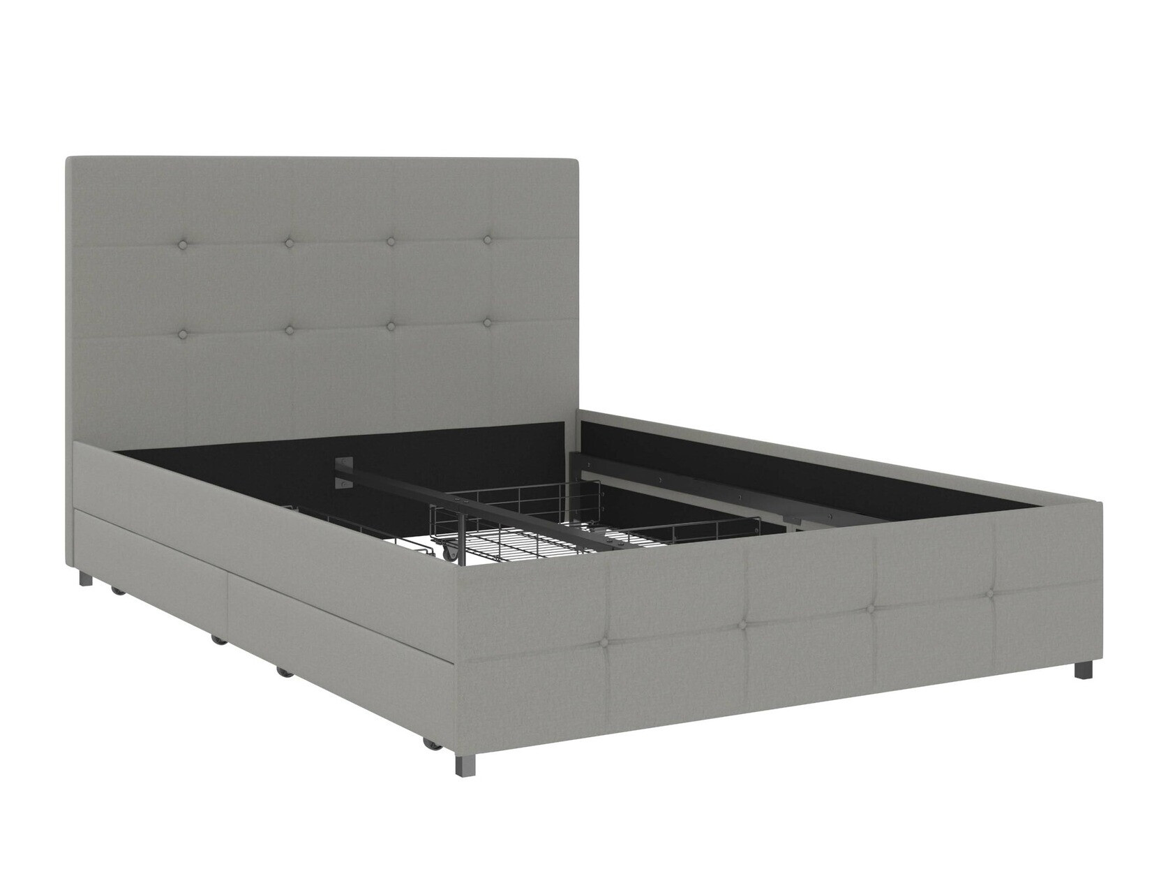 Postelja Denton 1269 (Svetlo siva)