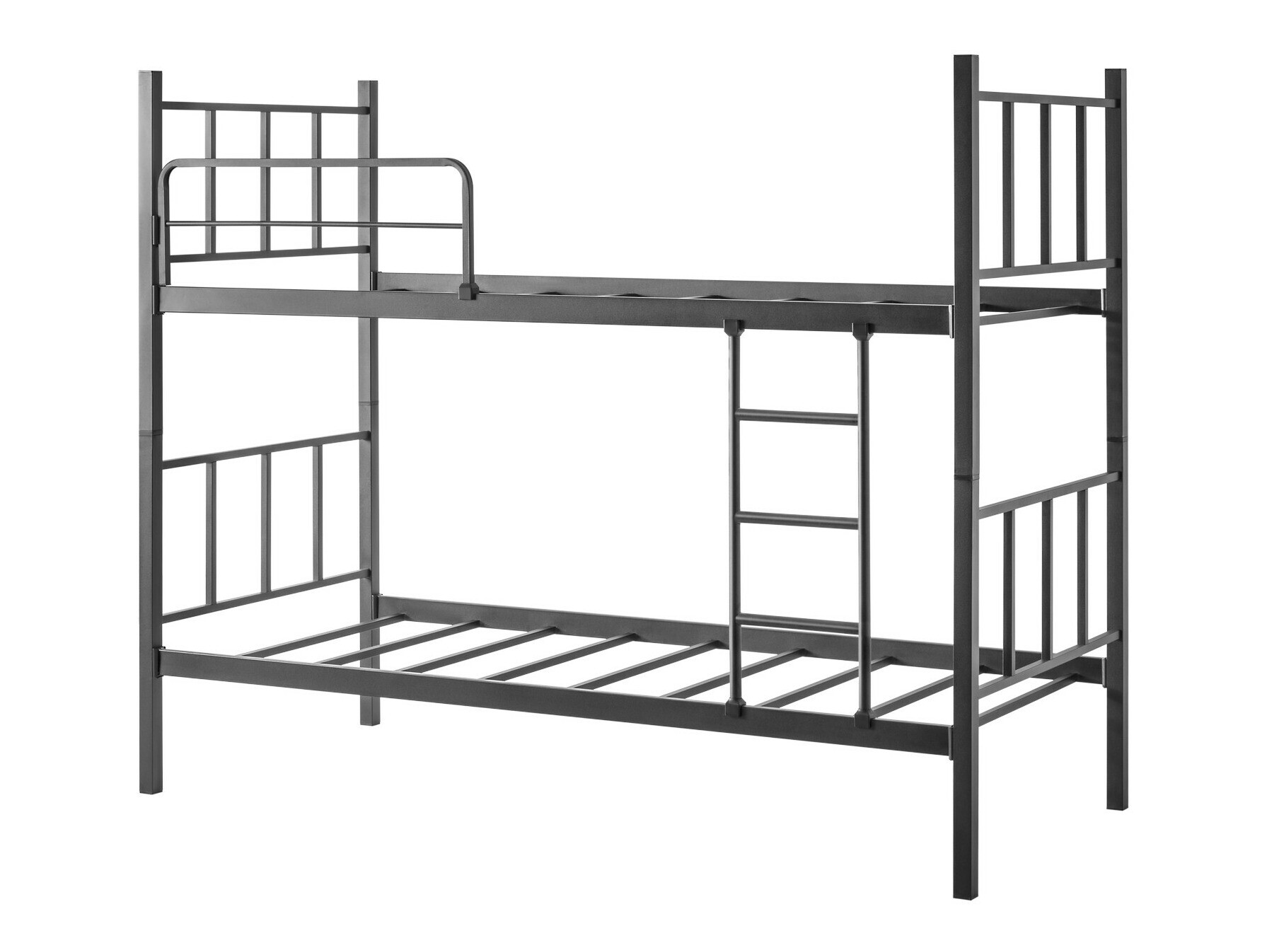 Dvonadstropna postelja Kailua 1720 (Črna)