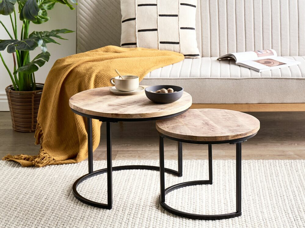 Komplet klubskih mizic Berwyn 1677