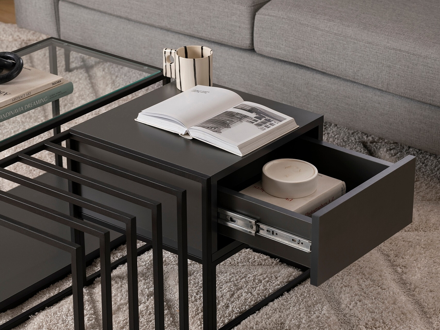 Komplet klubskih mizic Kailua 1700