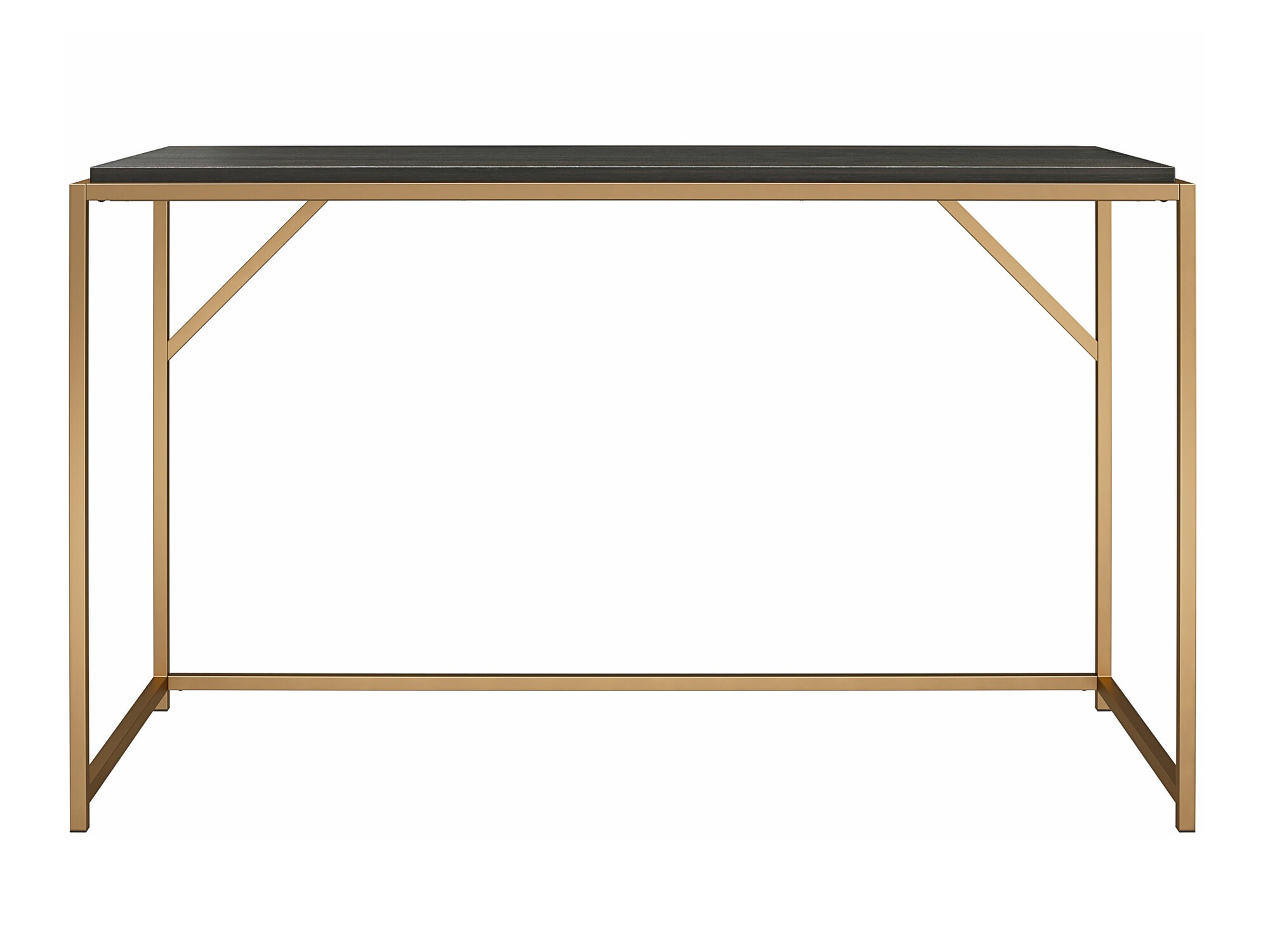 Pisalna miza Tulsa 637 (Temno rjava + Zlata)