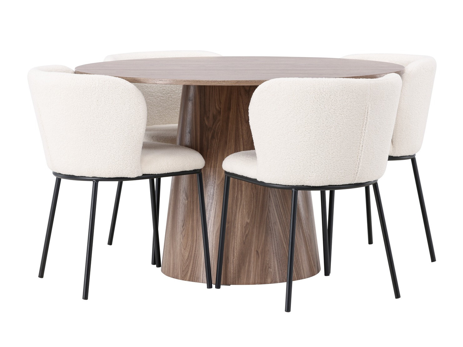 Jedilniški komplet Dallas 4314 (Rjava)