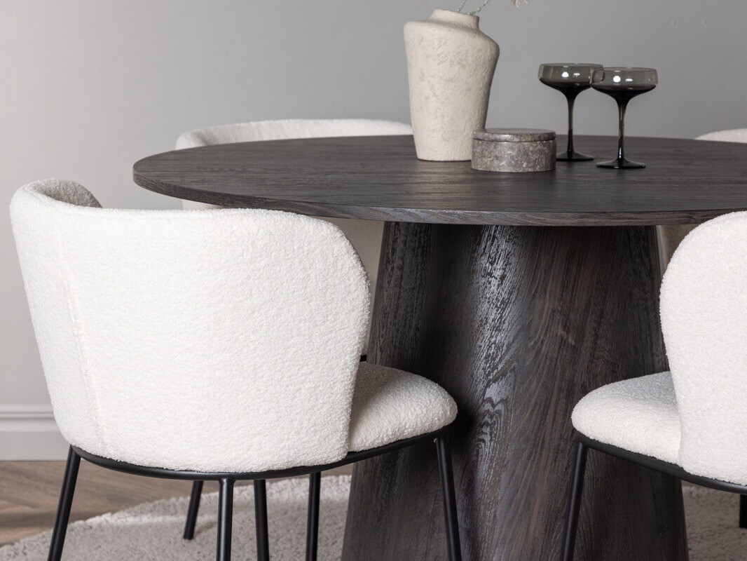 Jedilniški komplet Dallas 4314 (Temno rjava)