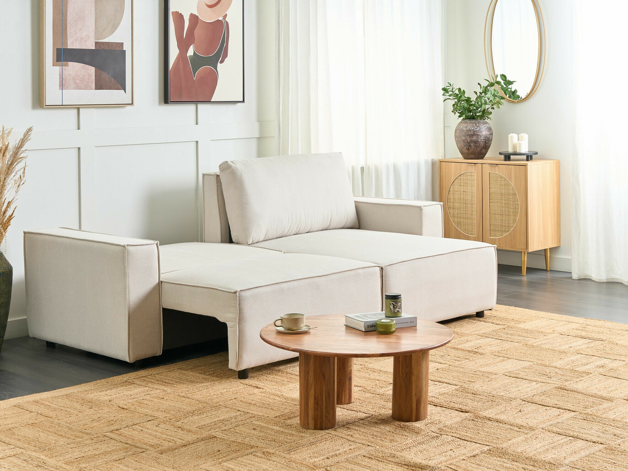 Kotna garnitura Berwyn 1678 (Bež)