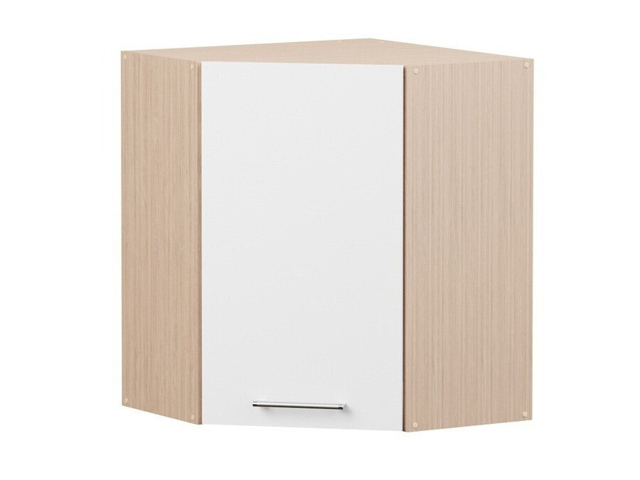 Modularna kotna stenska omarica Mode White 108