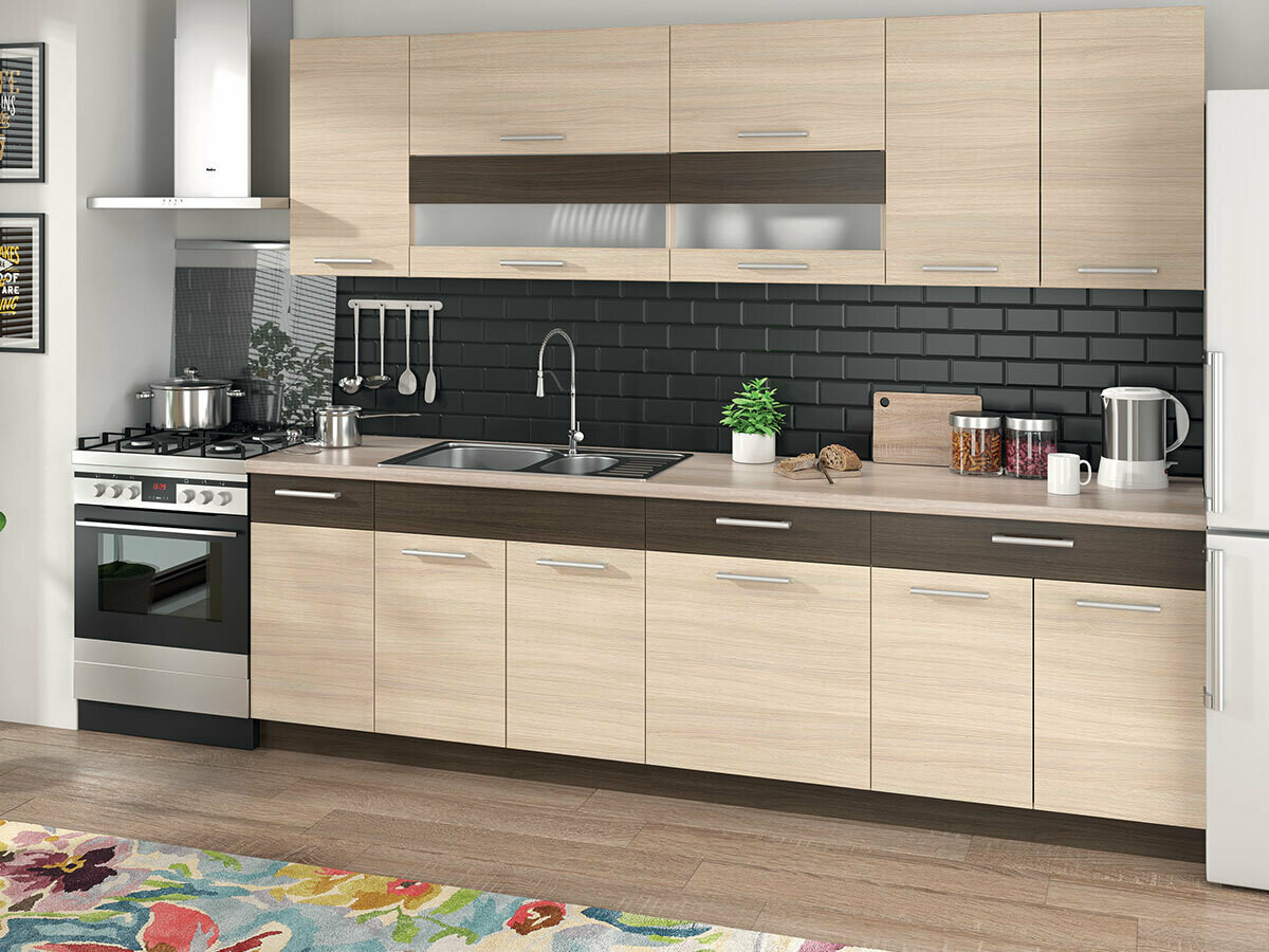 Modularna stenska omarica Mode Light 122