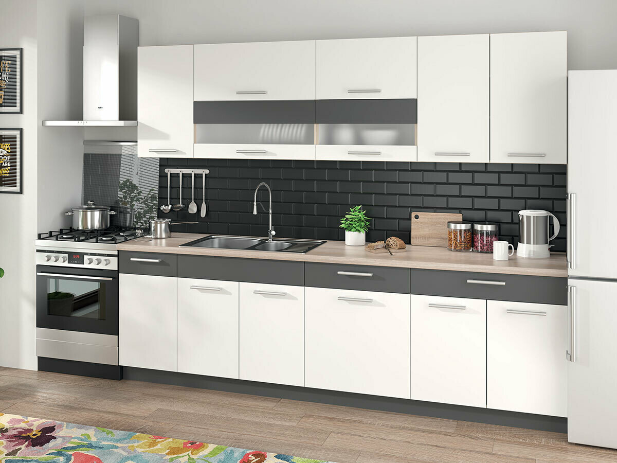 Modularna stenska omarica Mode White 102