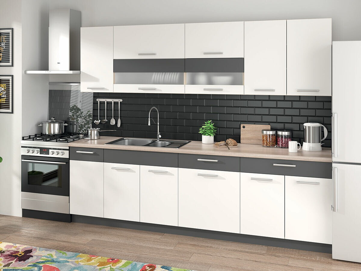 Modularna stenska omarica Mode White 103