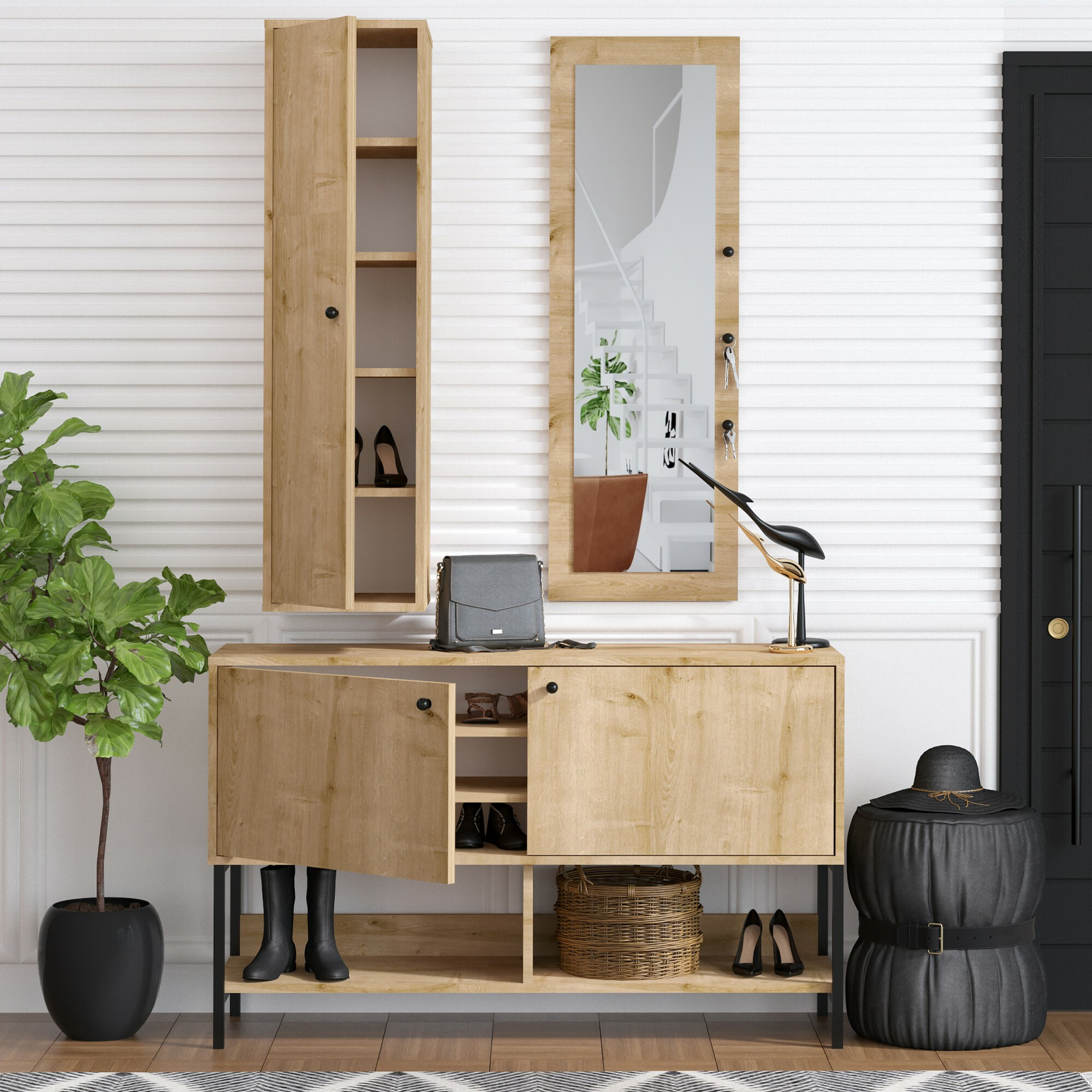 Komplet za predsobo Sonliro 108