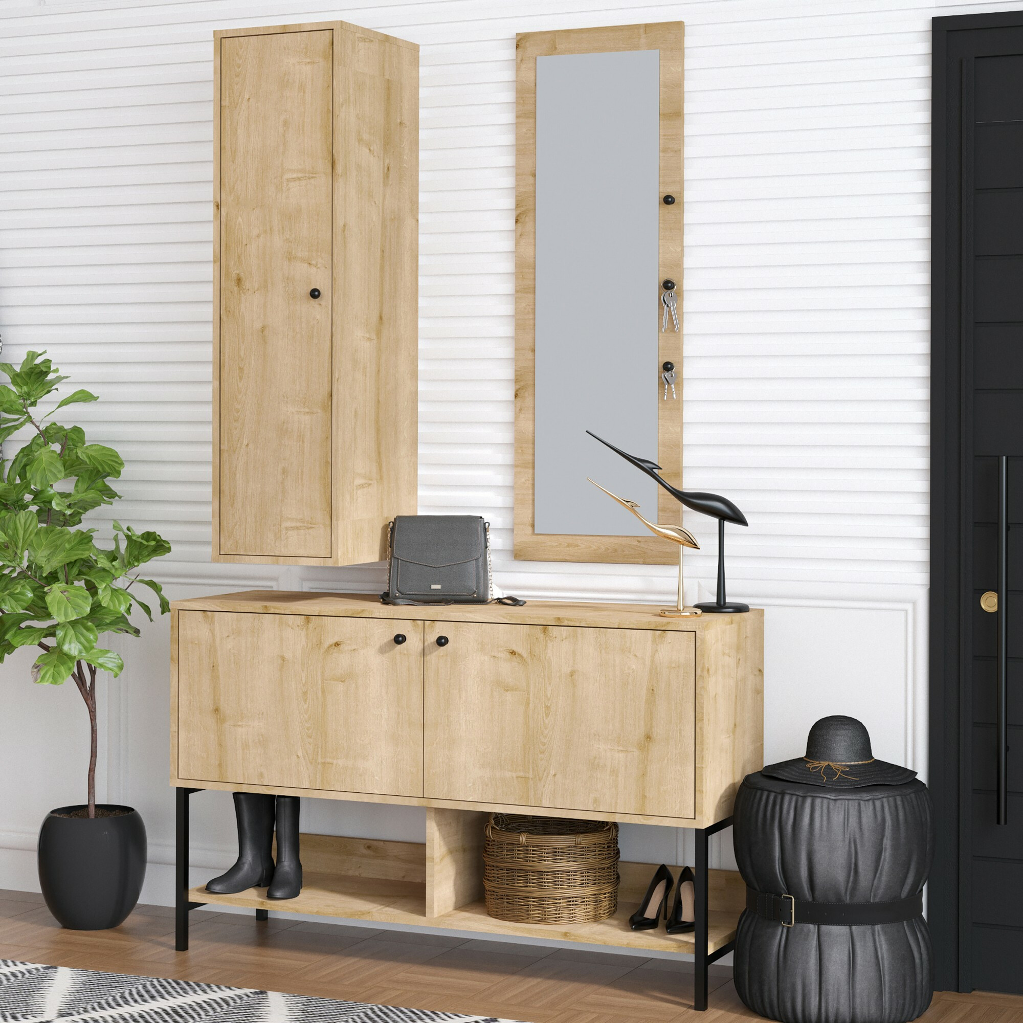 Komplet za predsobo Sonliro 108