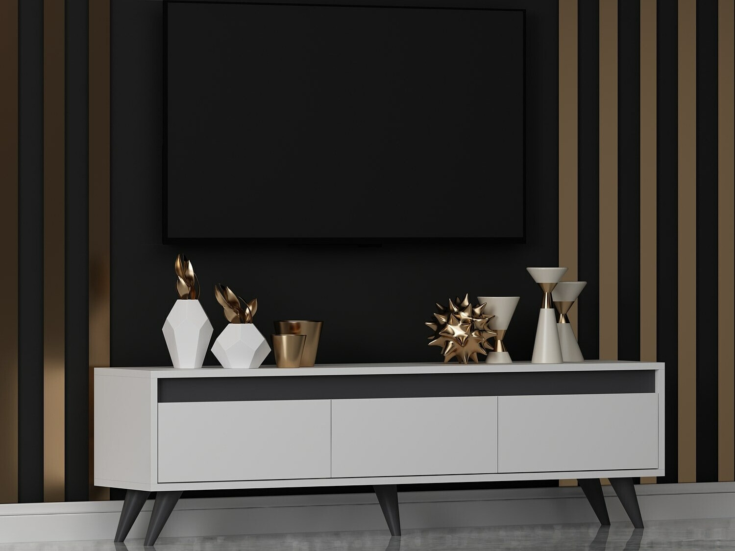 TV-omarica Kailua 1956 (Bela + Antracit)