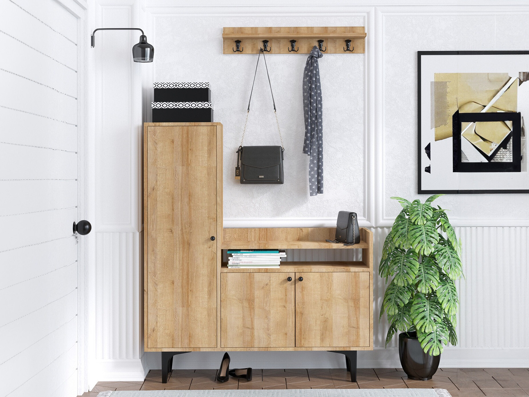 Komplet za predsobo Sonliro 120