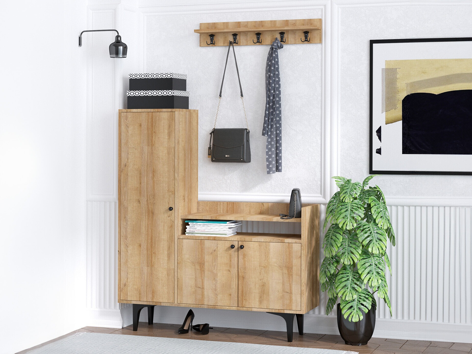 Komplet za predsobo Sonliro 120