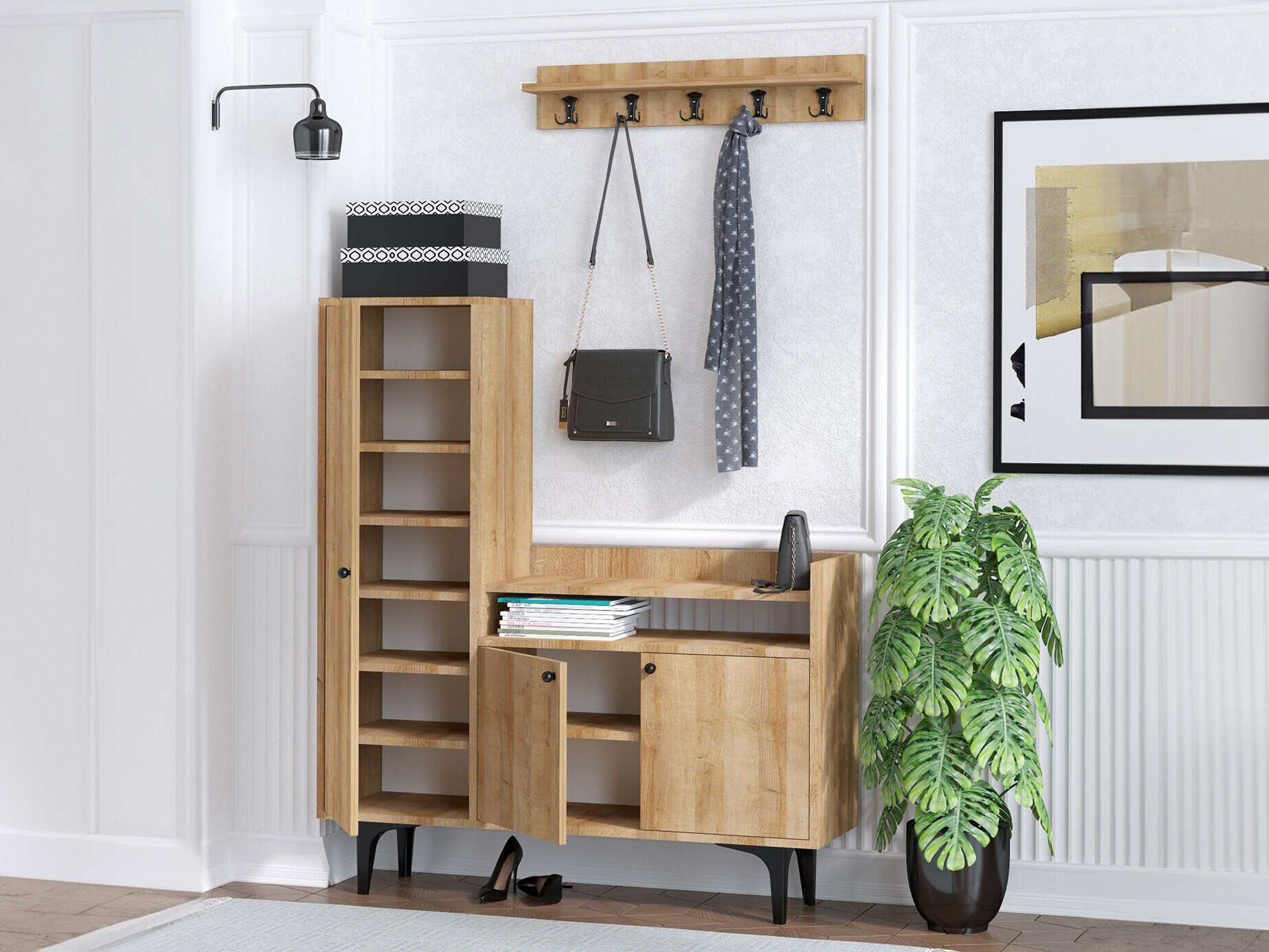 Komplet za predsobo Sonliro 120