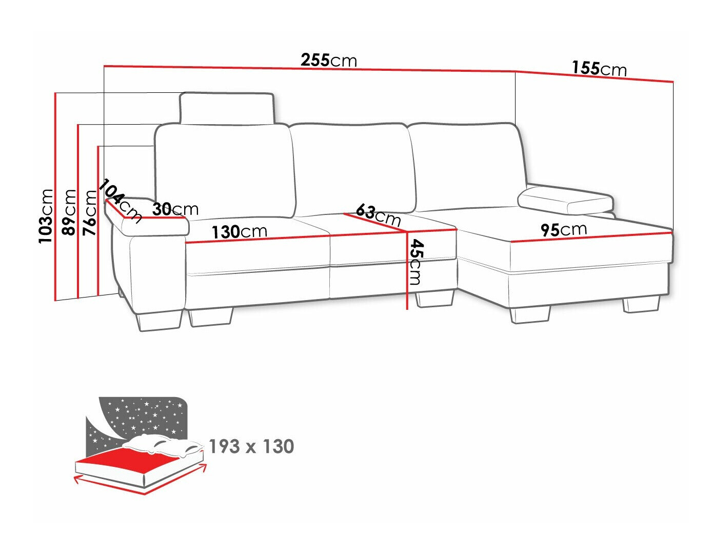 Kotna garnitura Lincoln 182 (Barrel 03)