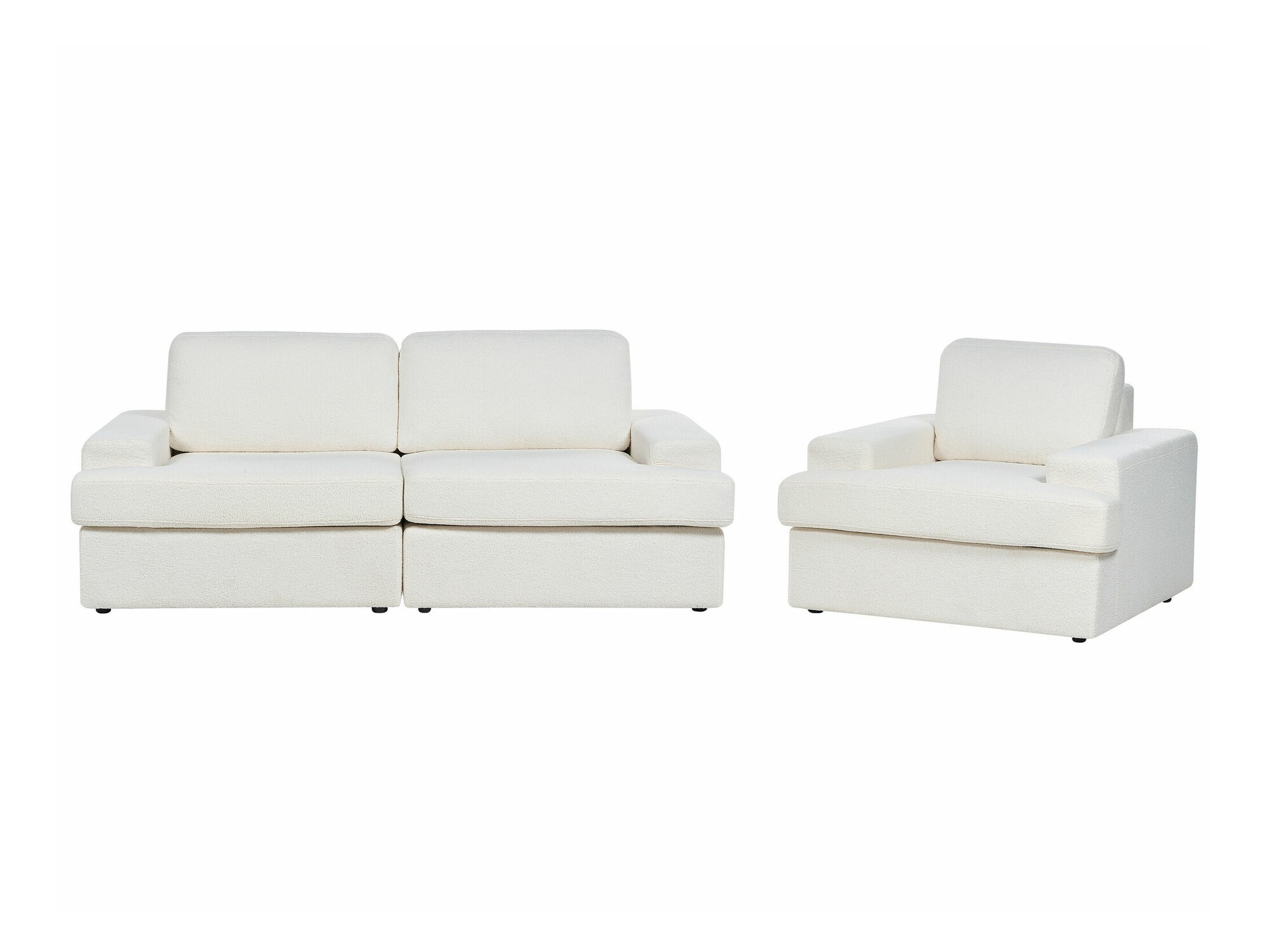 Komplet oblazinjenega pohištva Berwyn 1692 (Bela)