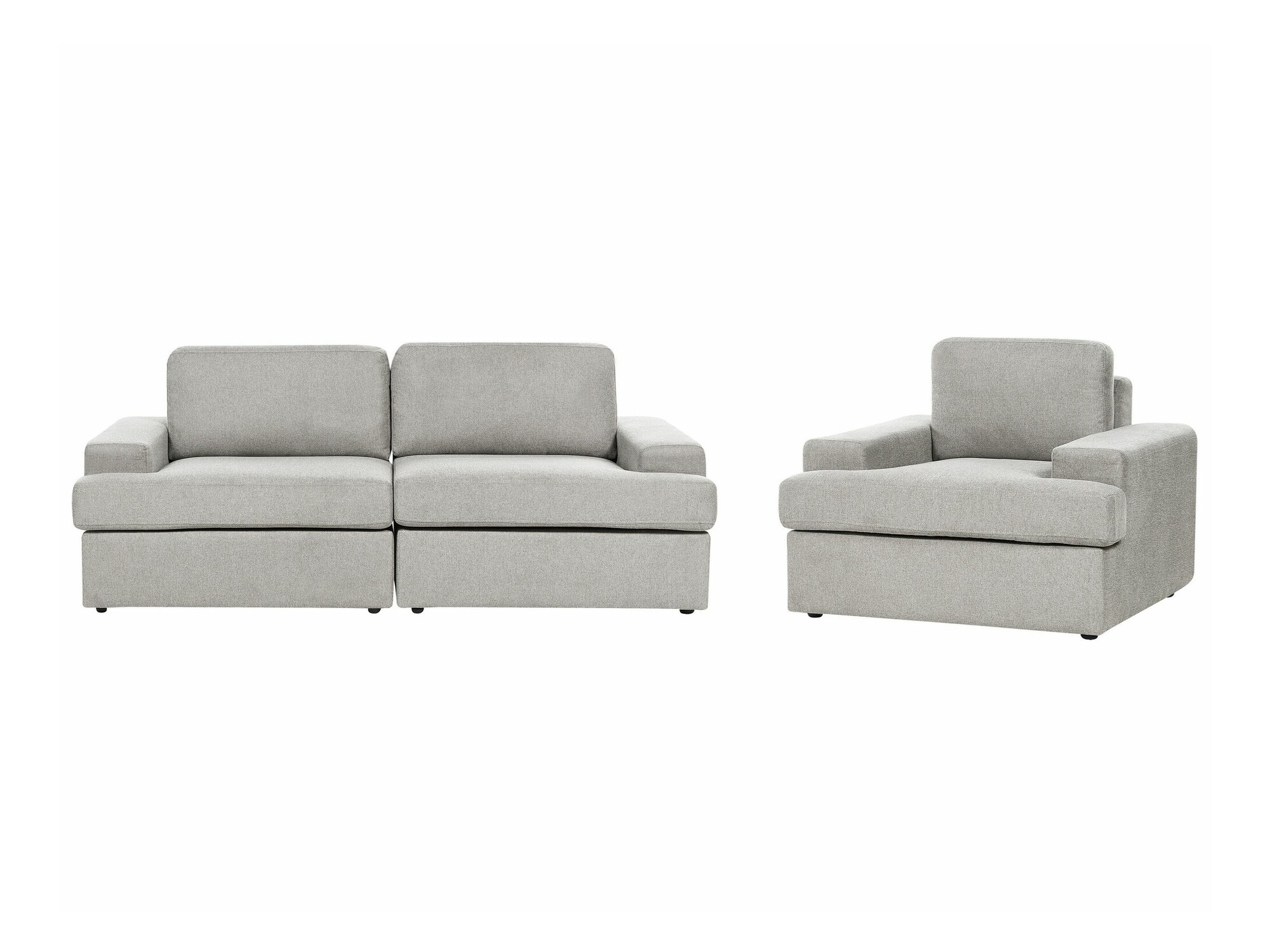 Komplet oblazinjenega pohištva Berwyn 1692 (Svetlo siva)