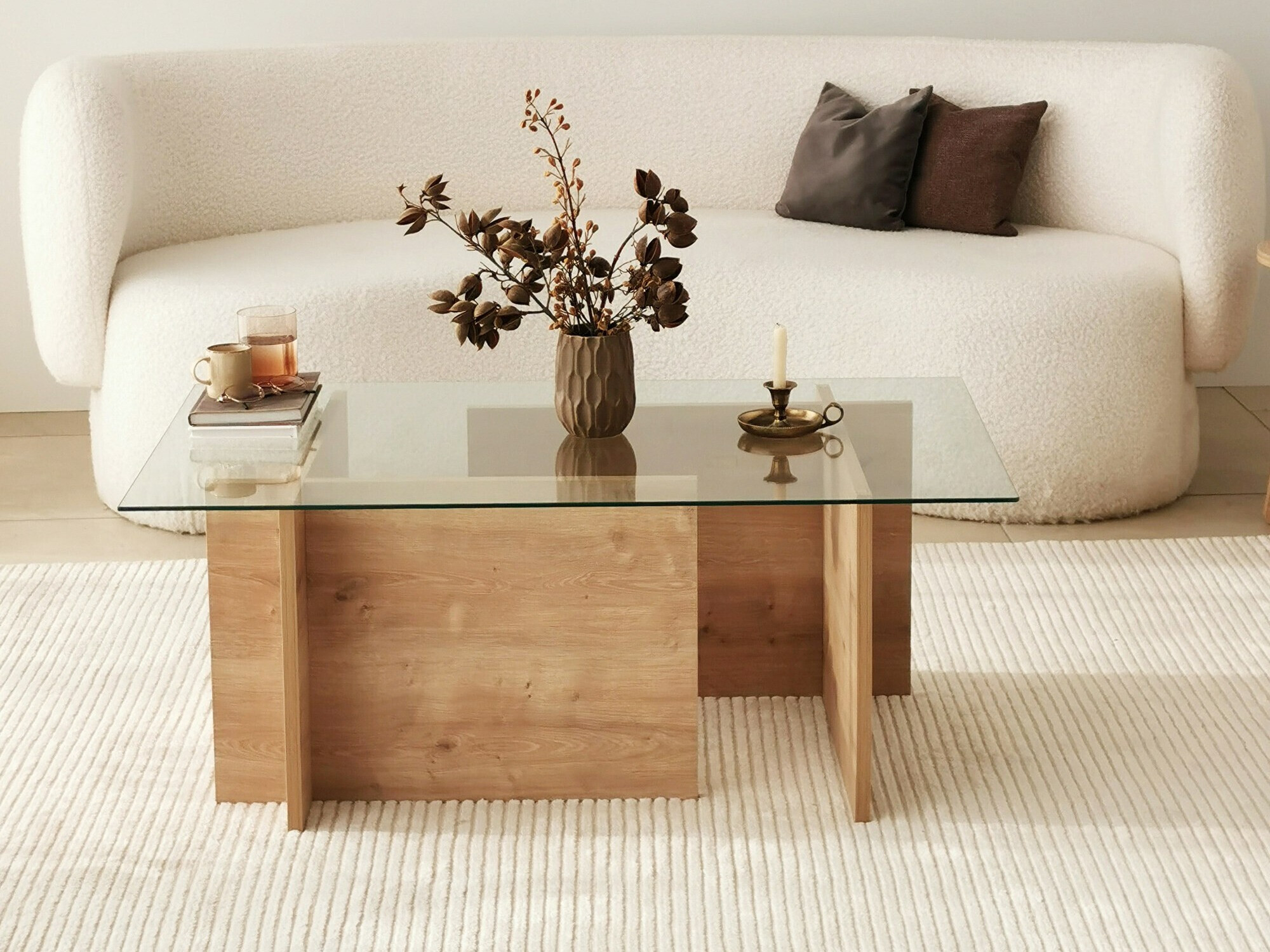 Klubska mizica Asheboro 176 (Hrast)