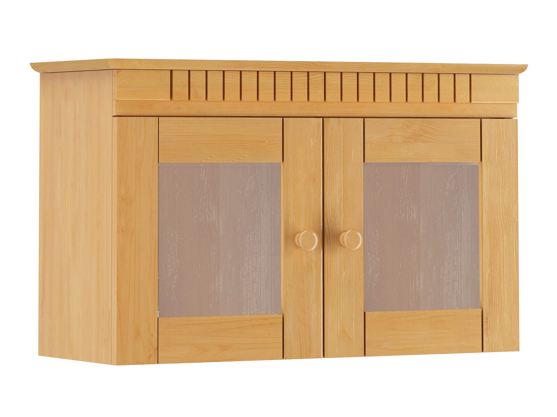 Stenska polica Elbelba 106 (Svetlo rjava)