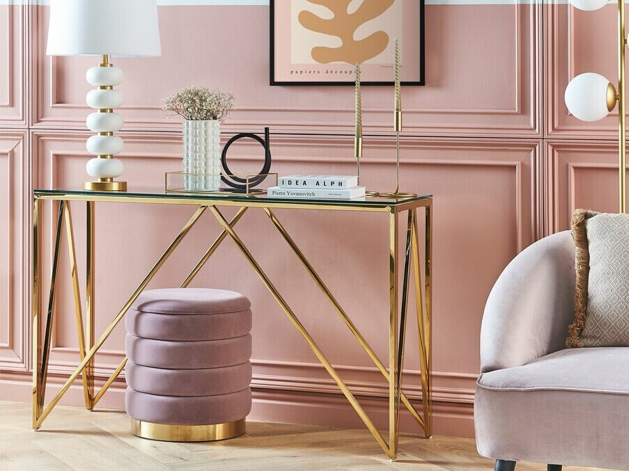 Konzolna miza Berwyn 1698 (Zlata)