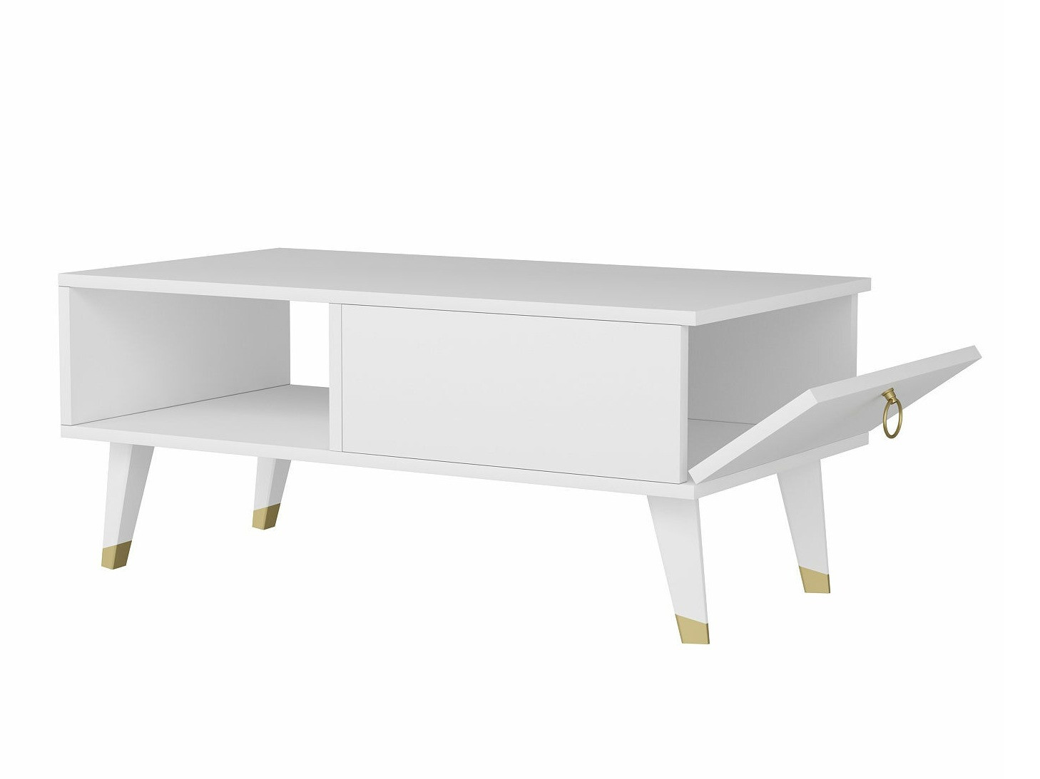 Klubska mizica Kailua 1872 (Bela)