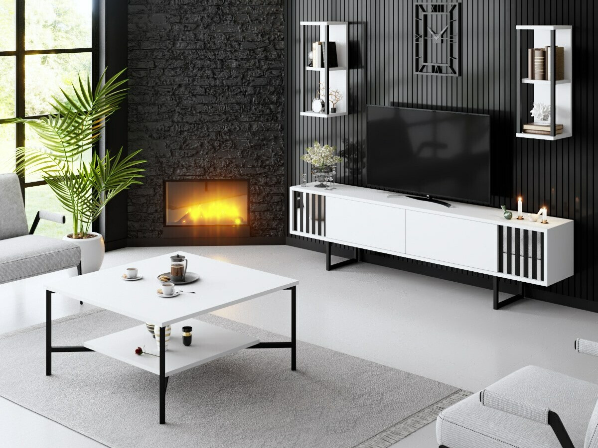 Klubska mizica Kailua 2396 (Bela)