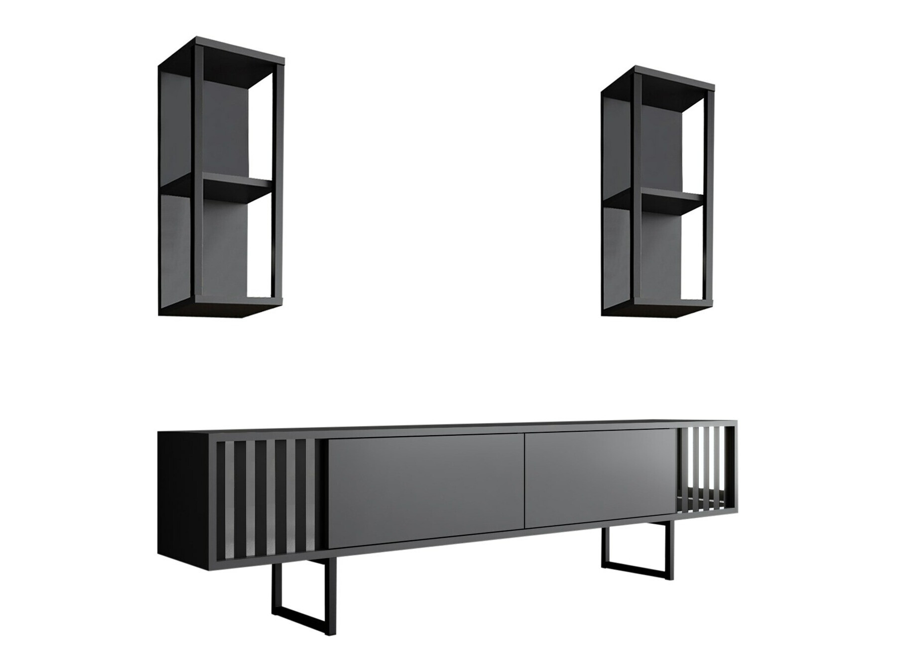 Komplet za dnevno sobo Kailua 2395 (Antracit)