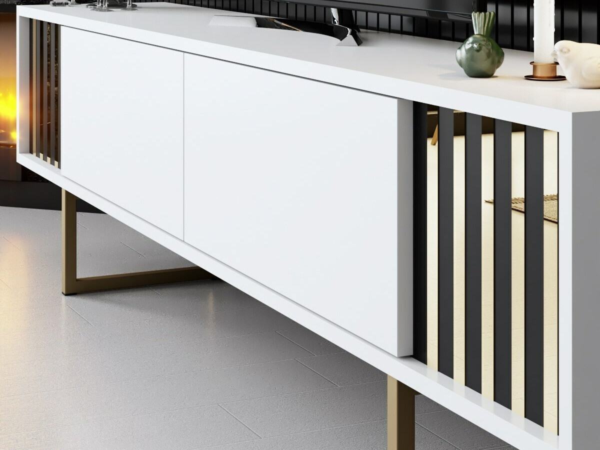 Komplet za dnevno sobo Kailua 2398 (Bela)