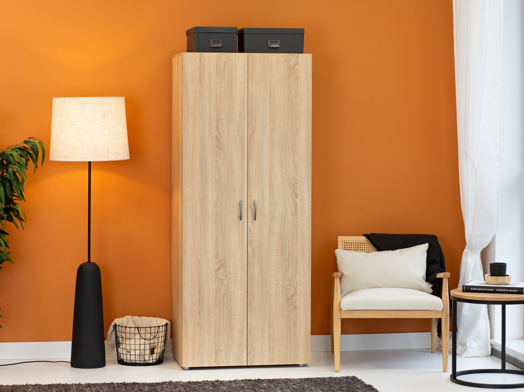 Garderobna omara Bristol 183 (Sonoma hrast)