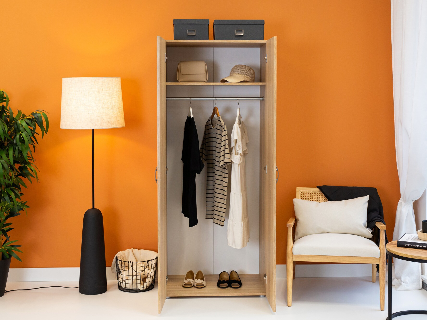 Garderobna omara Bristol 183 (Sonoma hrast)