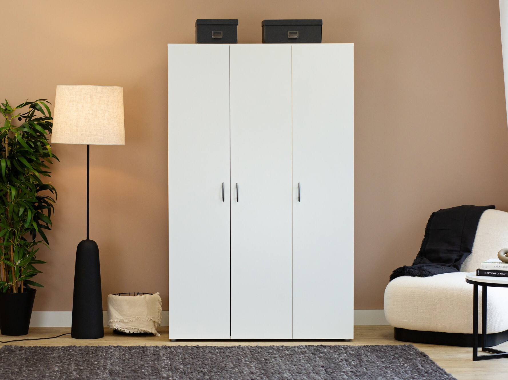 Garderobna omara Bristol 184 (Bela)