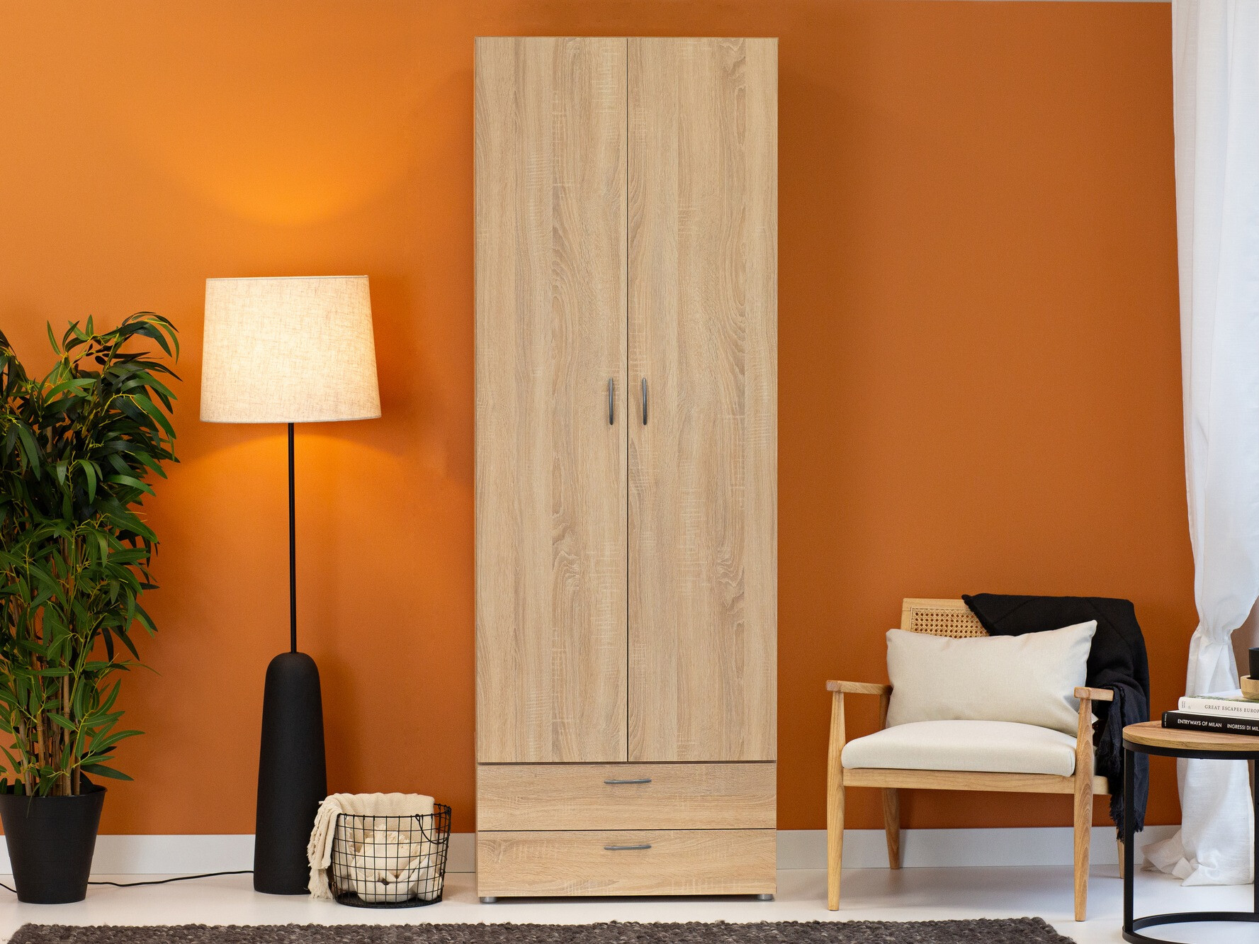 Garderobna omara Bristol 187 (Sonoma hrast)