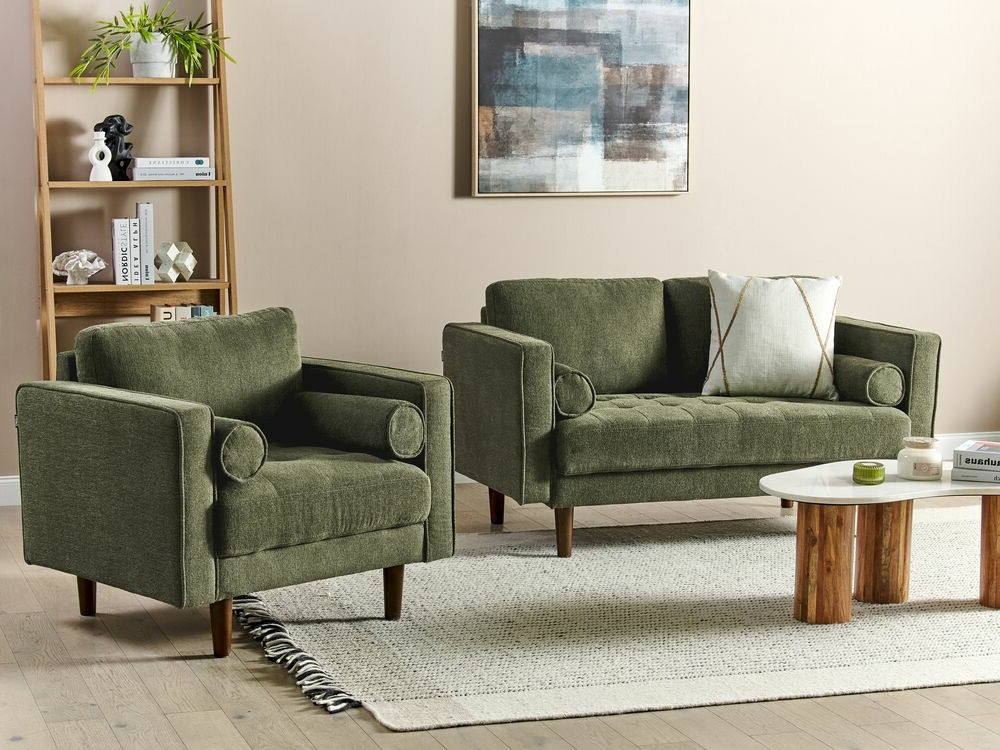 Komplet oblazinjenega pohištva Berwyn 1735 (Zelena)