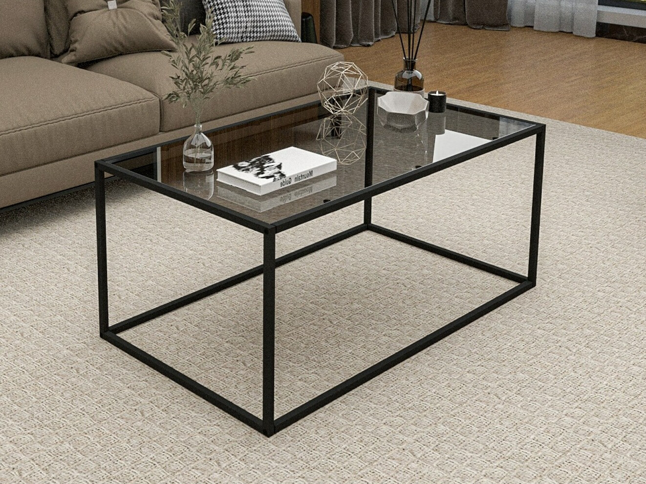 Klubska mizica Kailua 1889 (Črna)