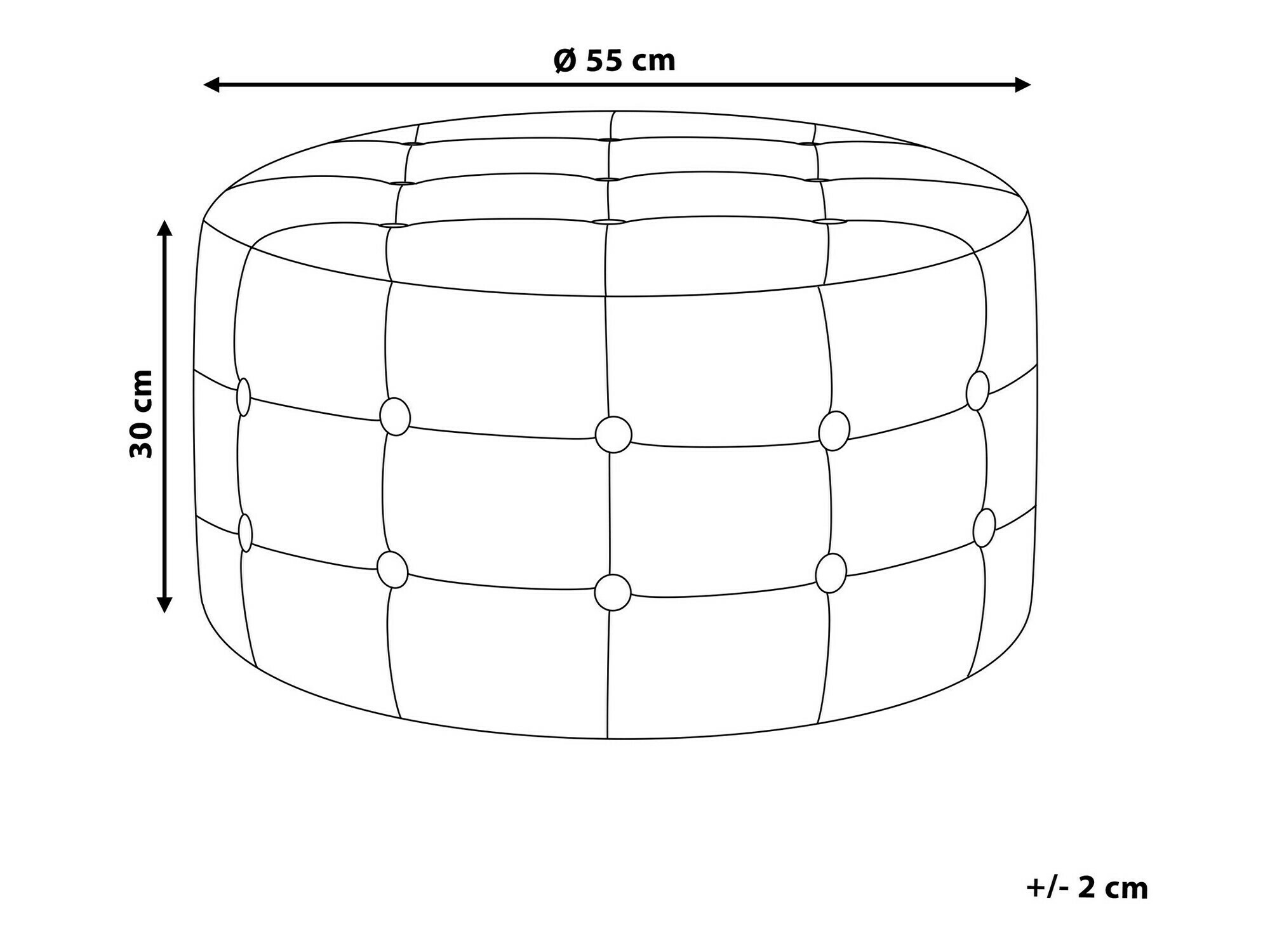 Tabure Berwyn 1254 (Bež)