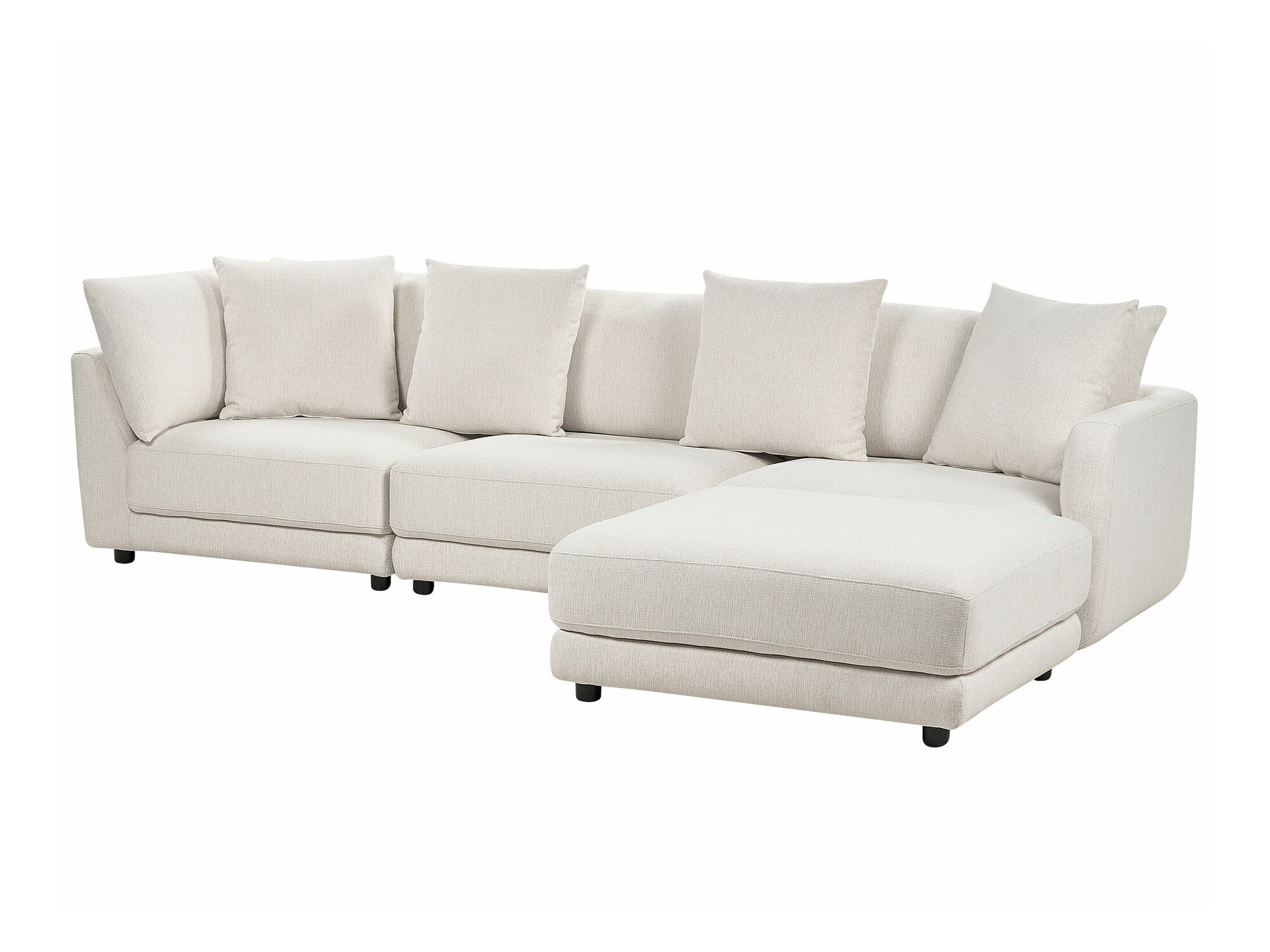 Komplet oblazinjenega pohištva Berwyn 1741 (Bela)