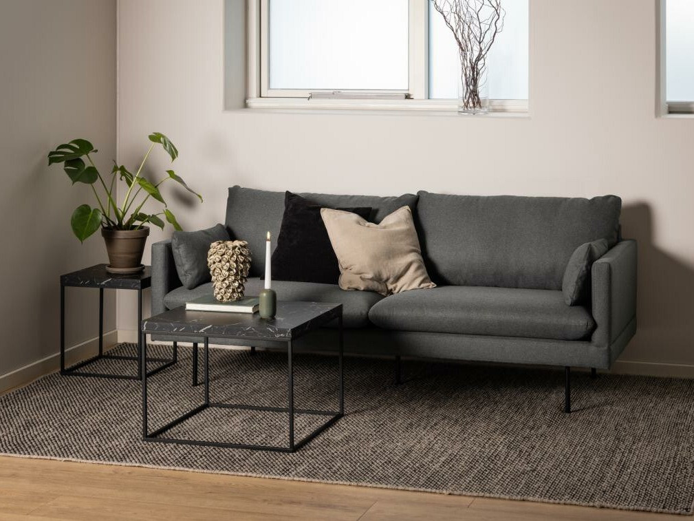 Klubska mizica Norsica 768 (Črni marmor)