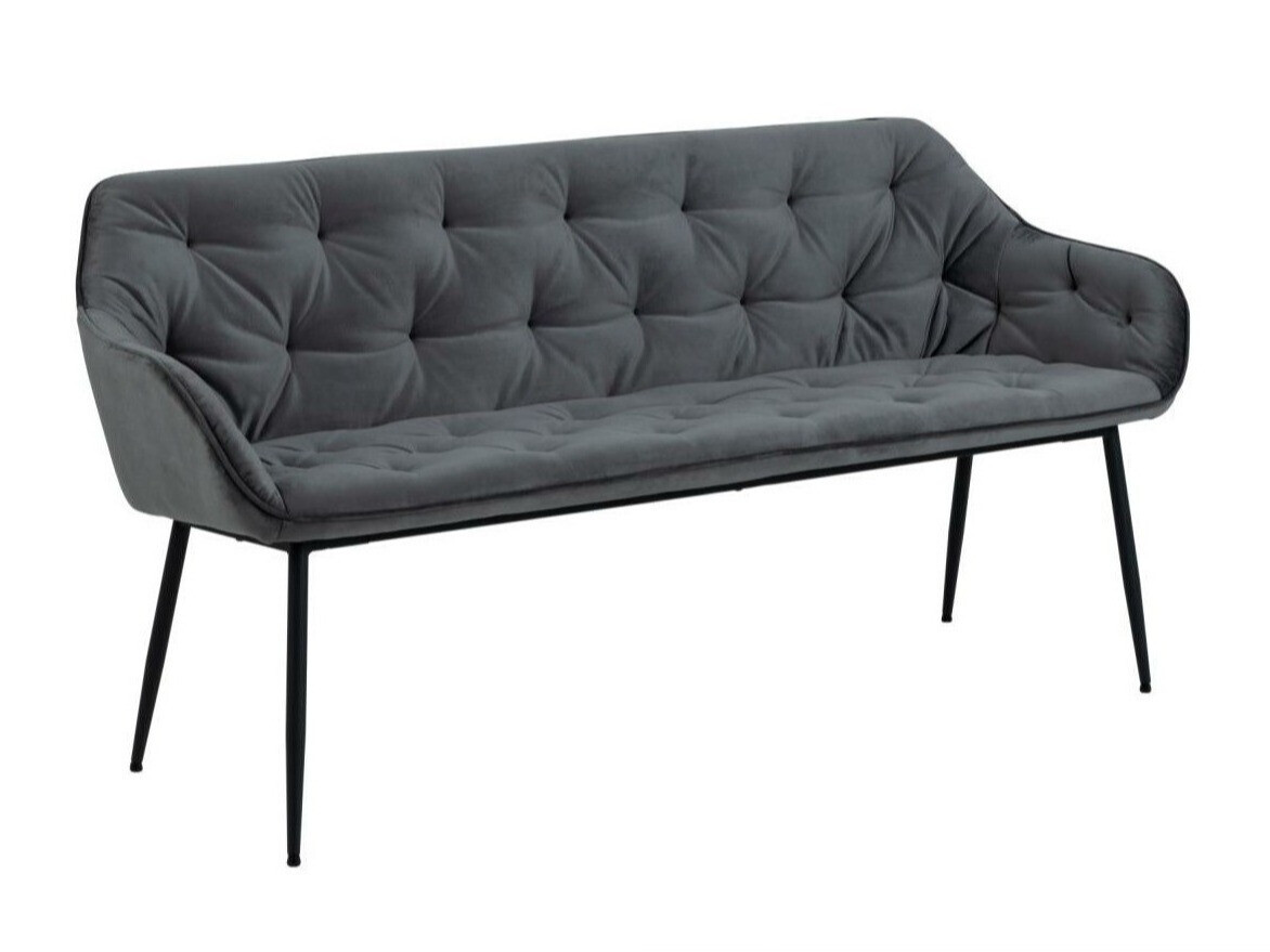 Klop z oblazinjenjem Norsica 589 (Temno siva)