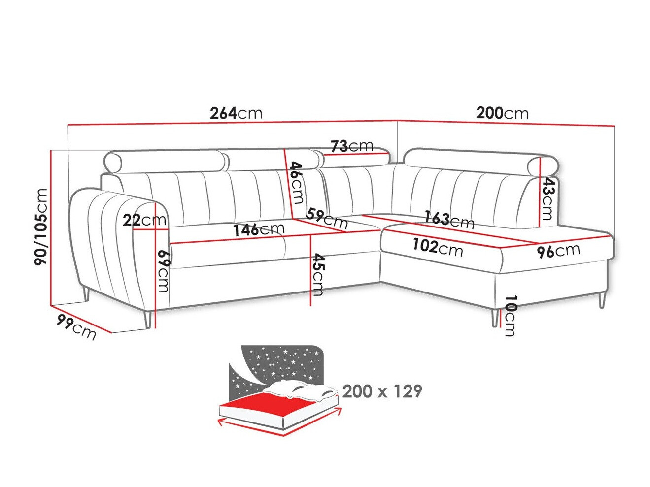 Kotna garnitura Temple 125 (Kronos 01)