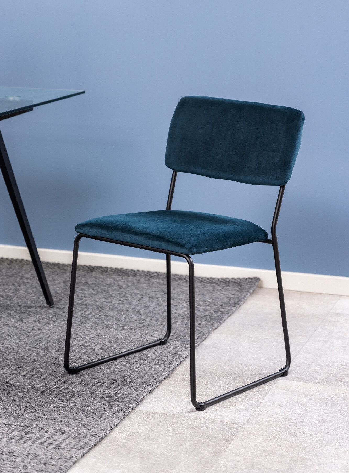 Stol Norsica 266 (Temno modra)