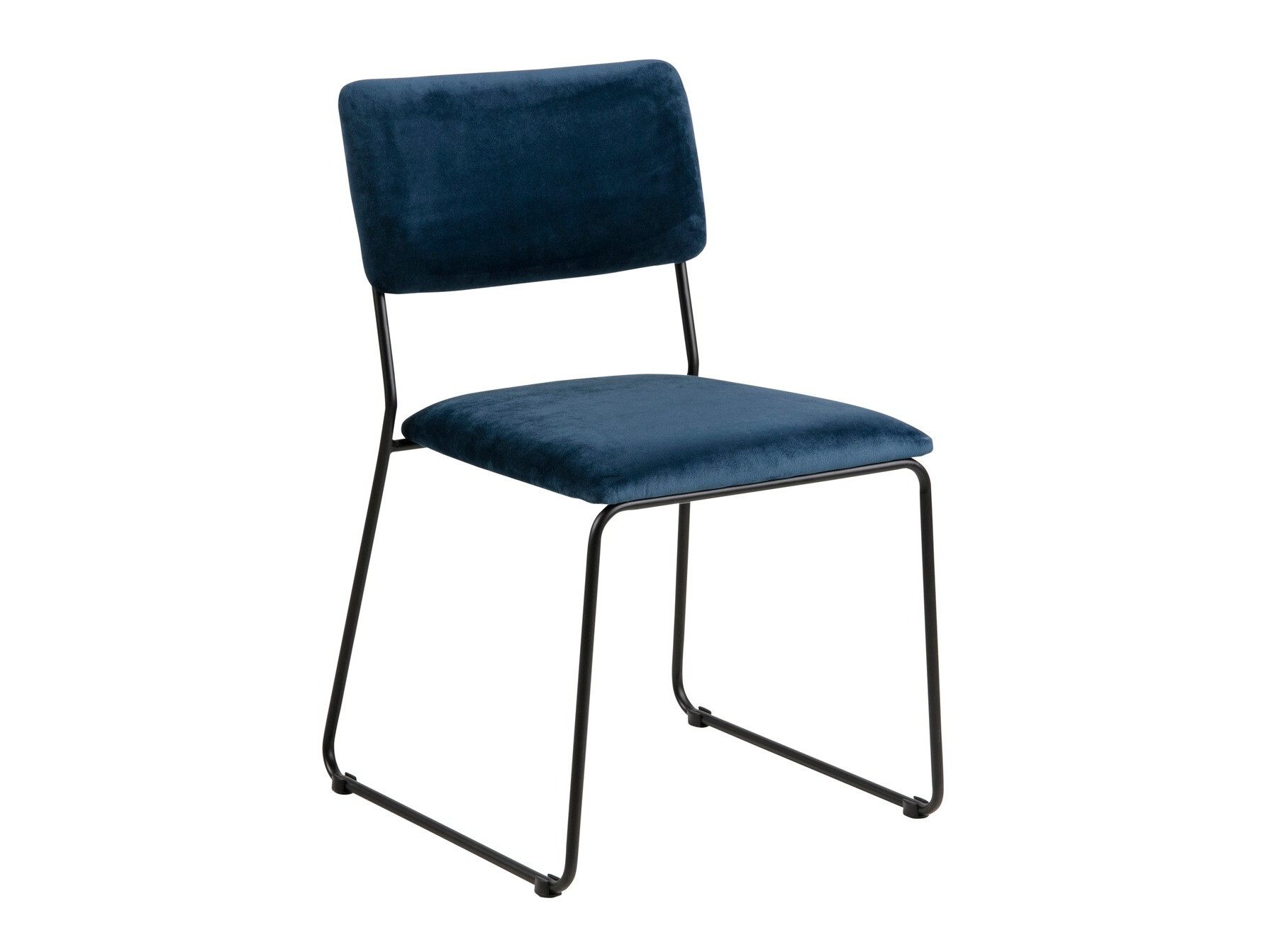 Jedilniški komplet Norsica 557 (Temno modra + Črna)