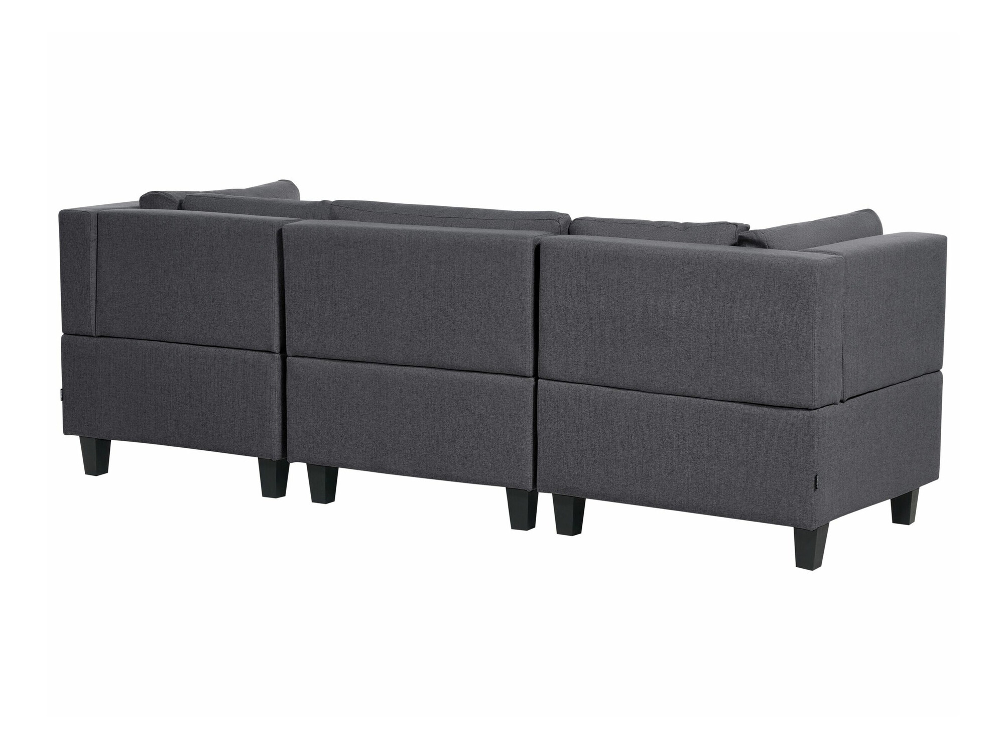 Modularni kavč Elbmeli 100 (Temno siva)