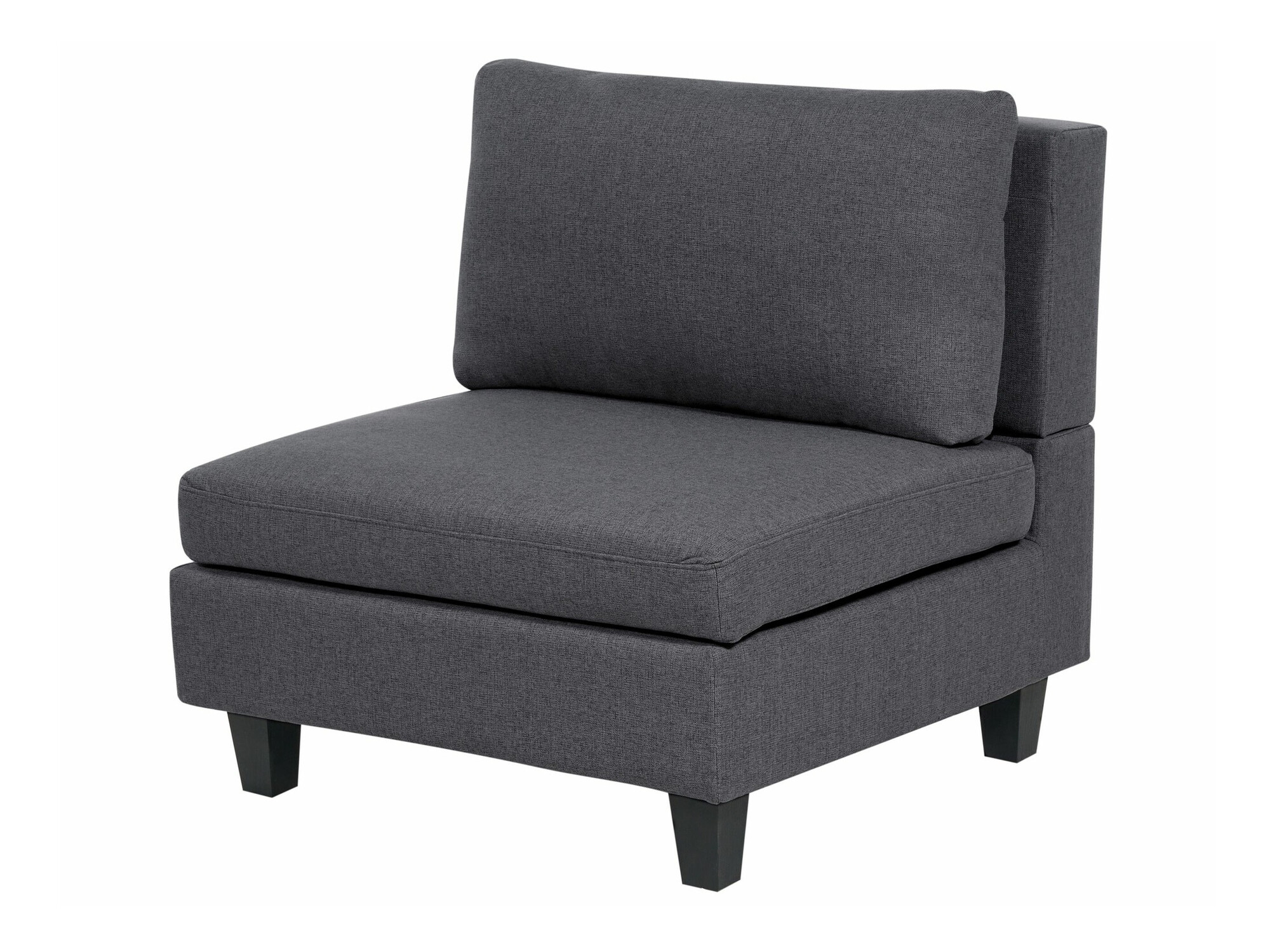 Modularni kavč Elbmeli 100 (Temno siva)