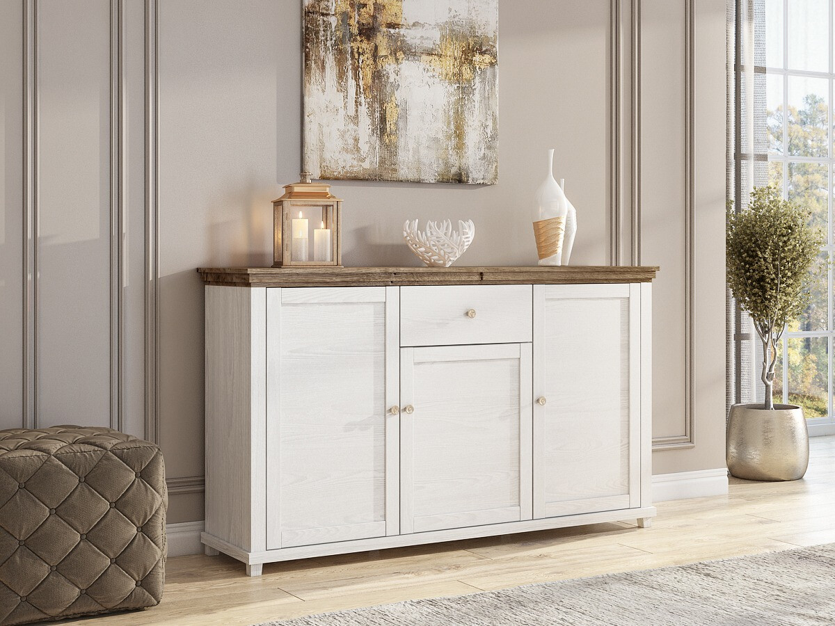 Komoda Tolnue 106 (Beljeni jasen + Hrast lefkas)