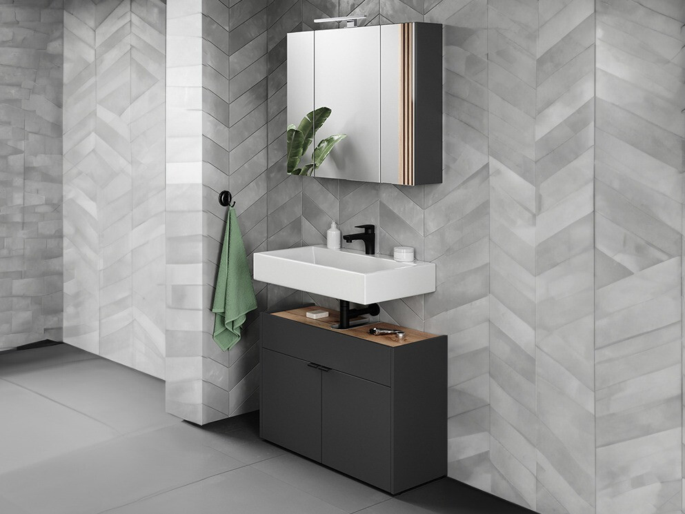 Kopalniški komplet Ventei 104 (Grafit + Navarra hrast)