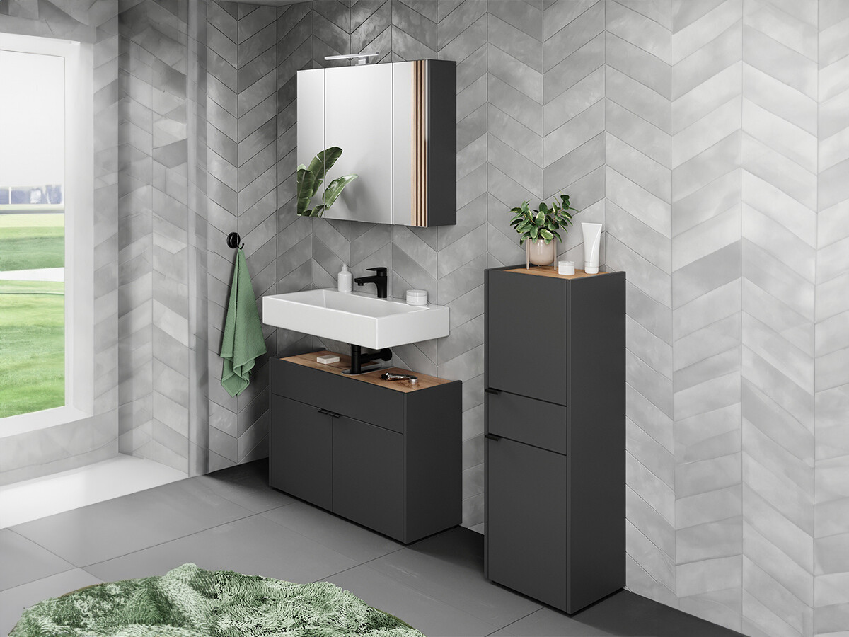 Kopalniški komplet Ventei 106 (Grafit + Navarra hrast)