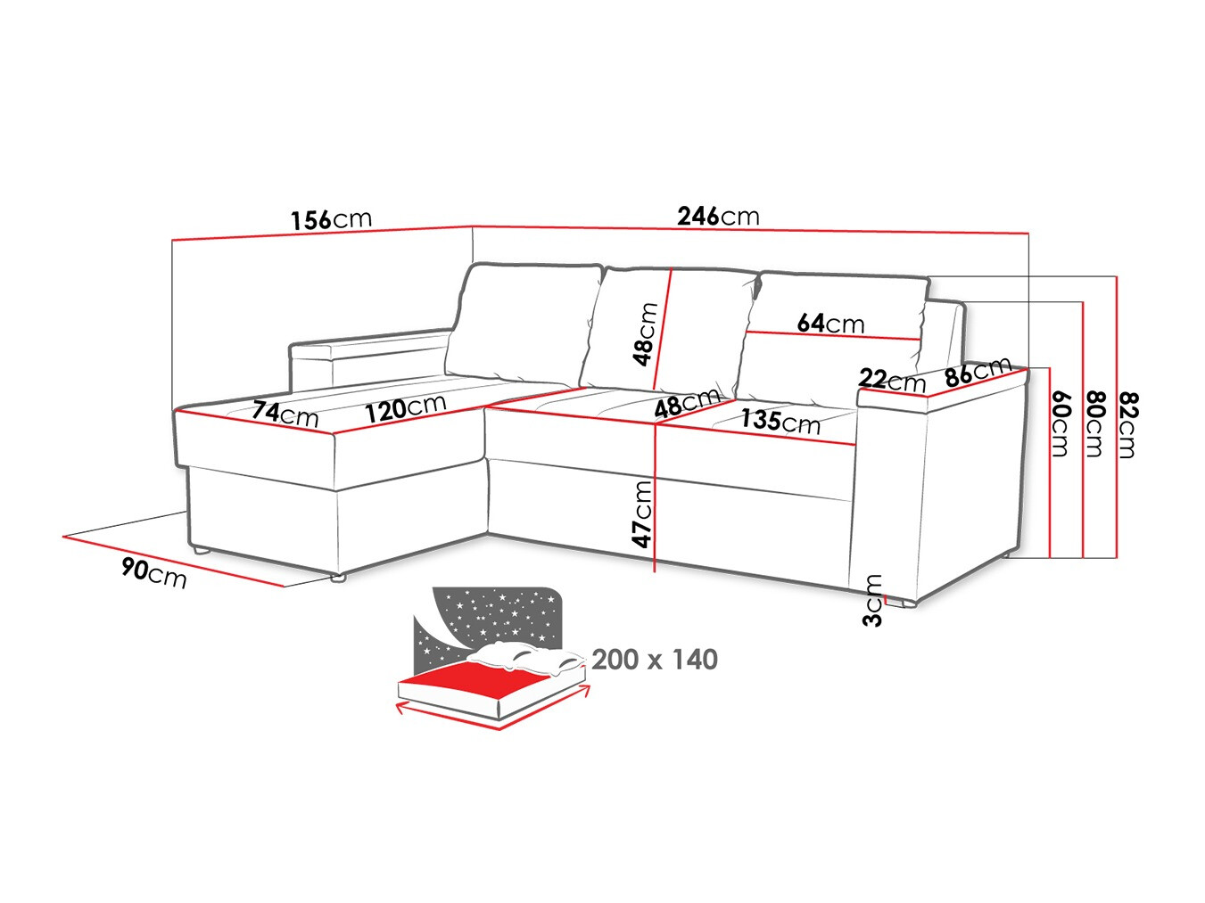 Kotna garnitura Providence 149 (Caldo 03)