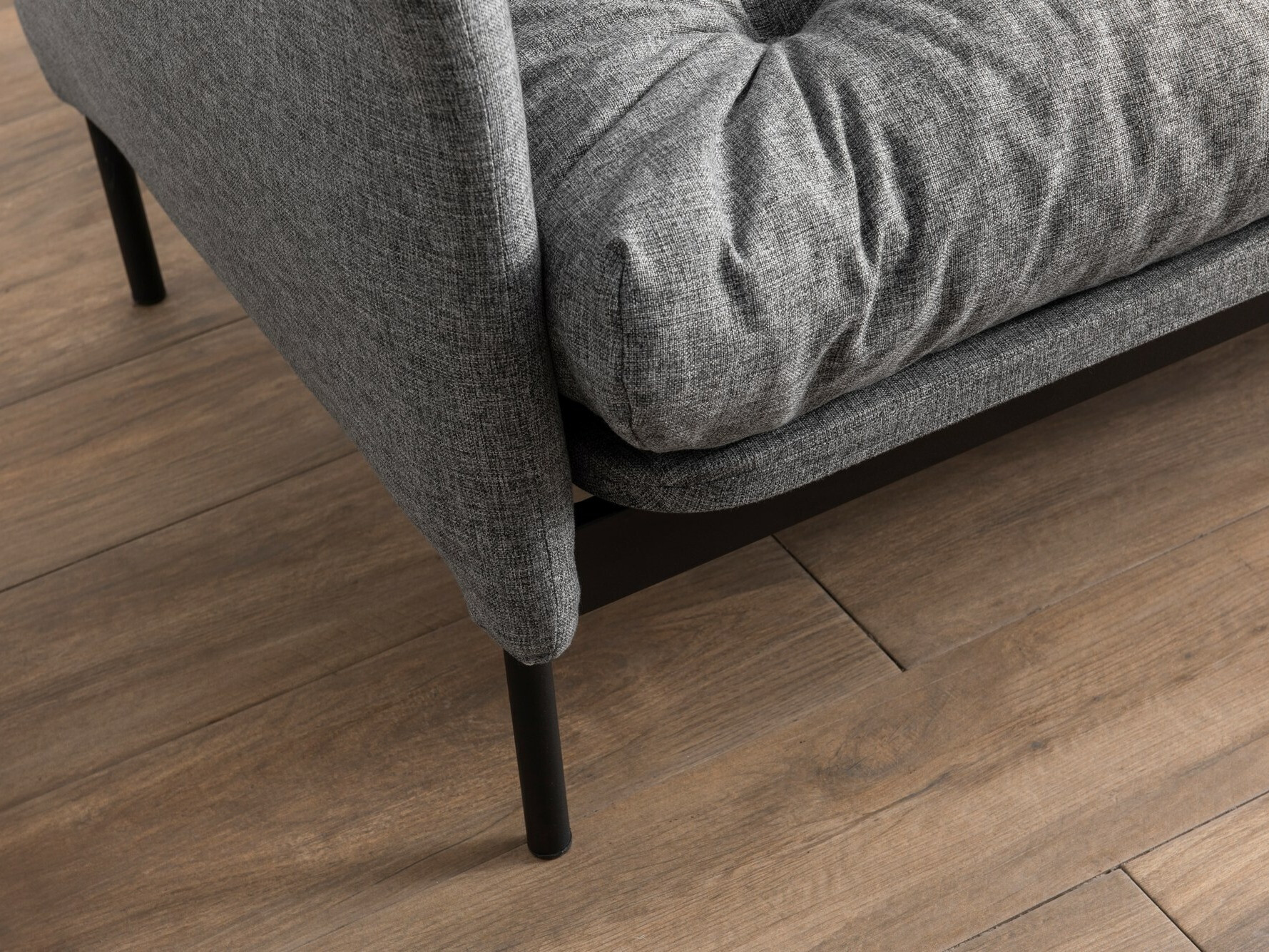 Raztegljiv kavč Altadena 554 (Siva)