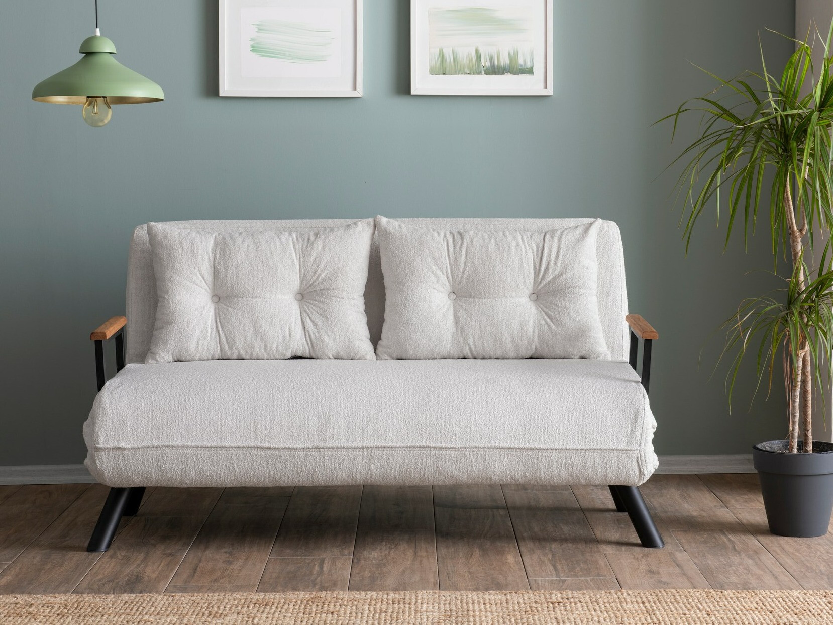 Kavč z ležiščem Altadena 108 (Bela)